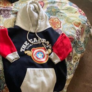 Blue,white,red jacket